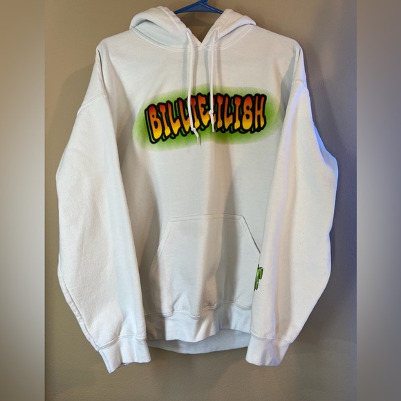 Tops - Billie Eilish Sweatshirt Hoodie Size Large